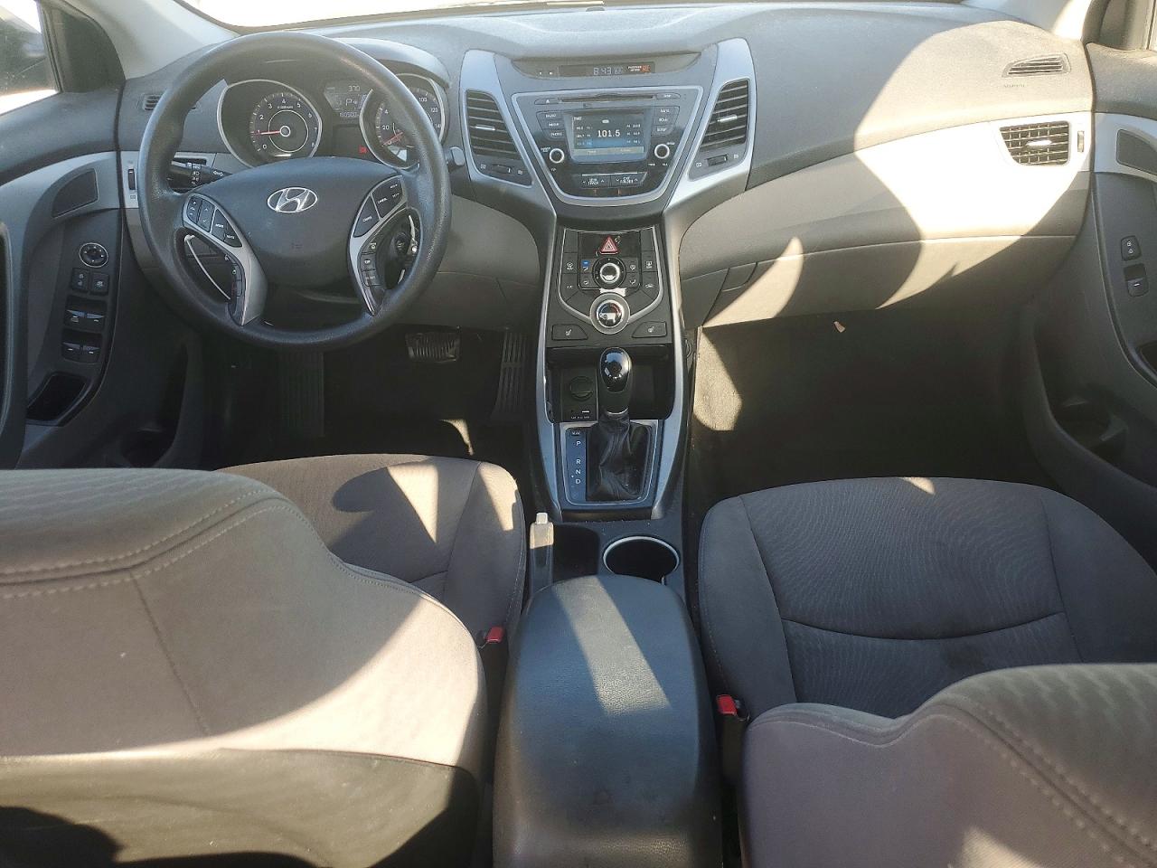 2014 Hyundai Elantra Se Silver vin: KMHDH4AE2EU111270