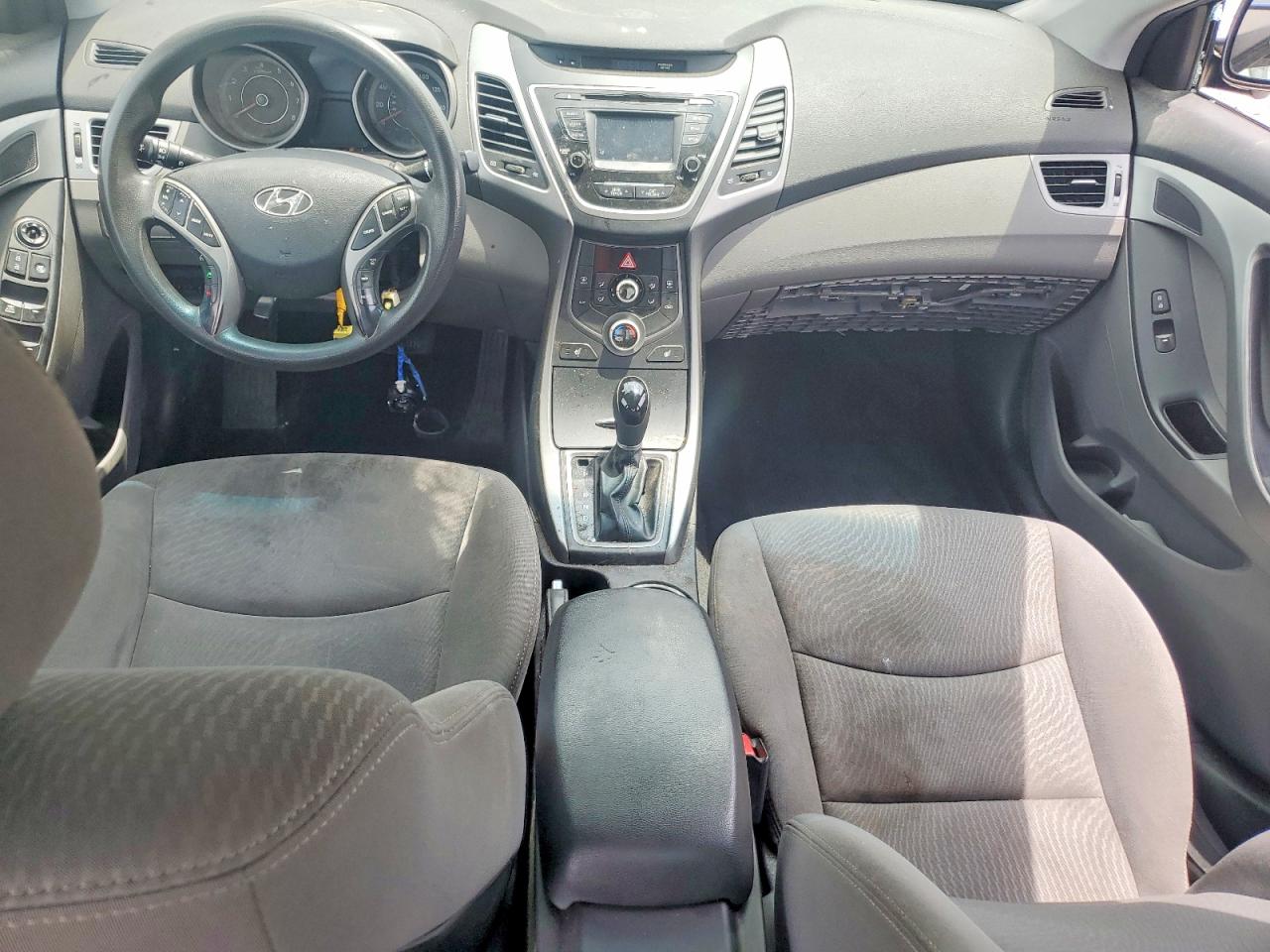 2014 Hyundai Elantra Se Blue vin: KMHDH4AE2EU137559