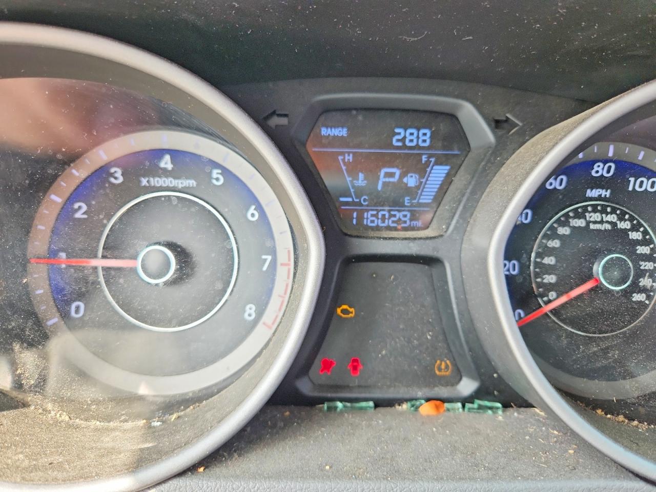 2014 Hyundai Elantra Se Blue vin: KMHDH4AE2EU137559