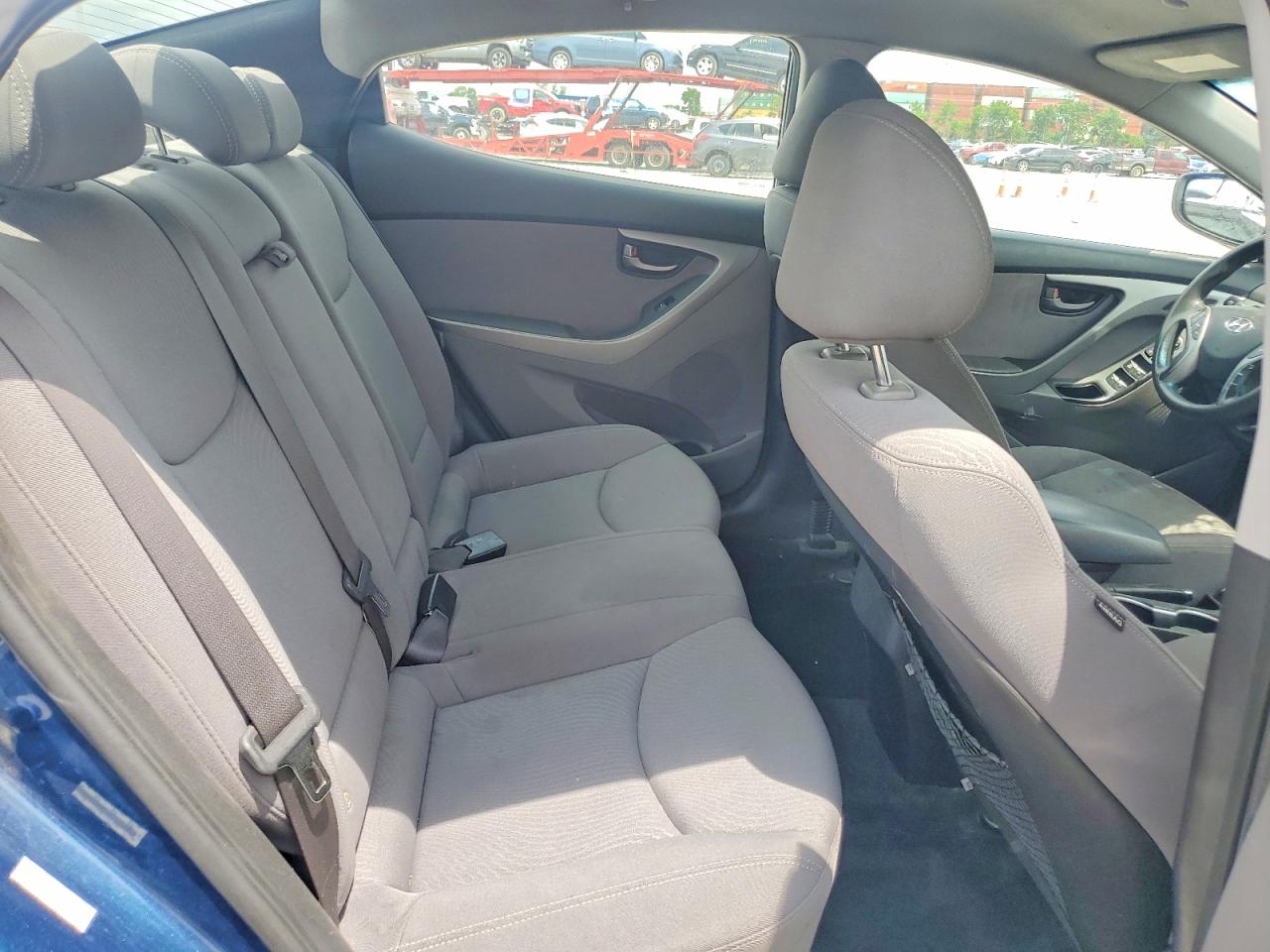 2014 Hyundai Elantra Se Blue vin: KMHDH4AE2EU137559