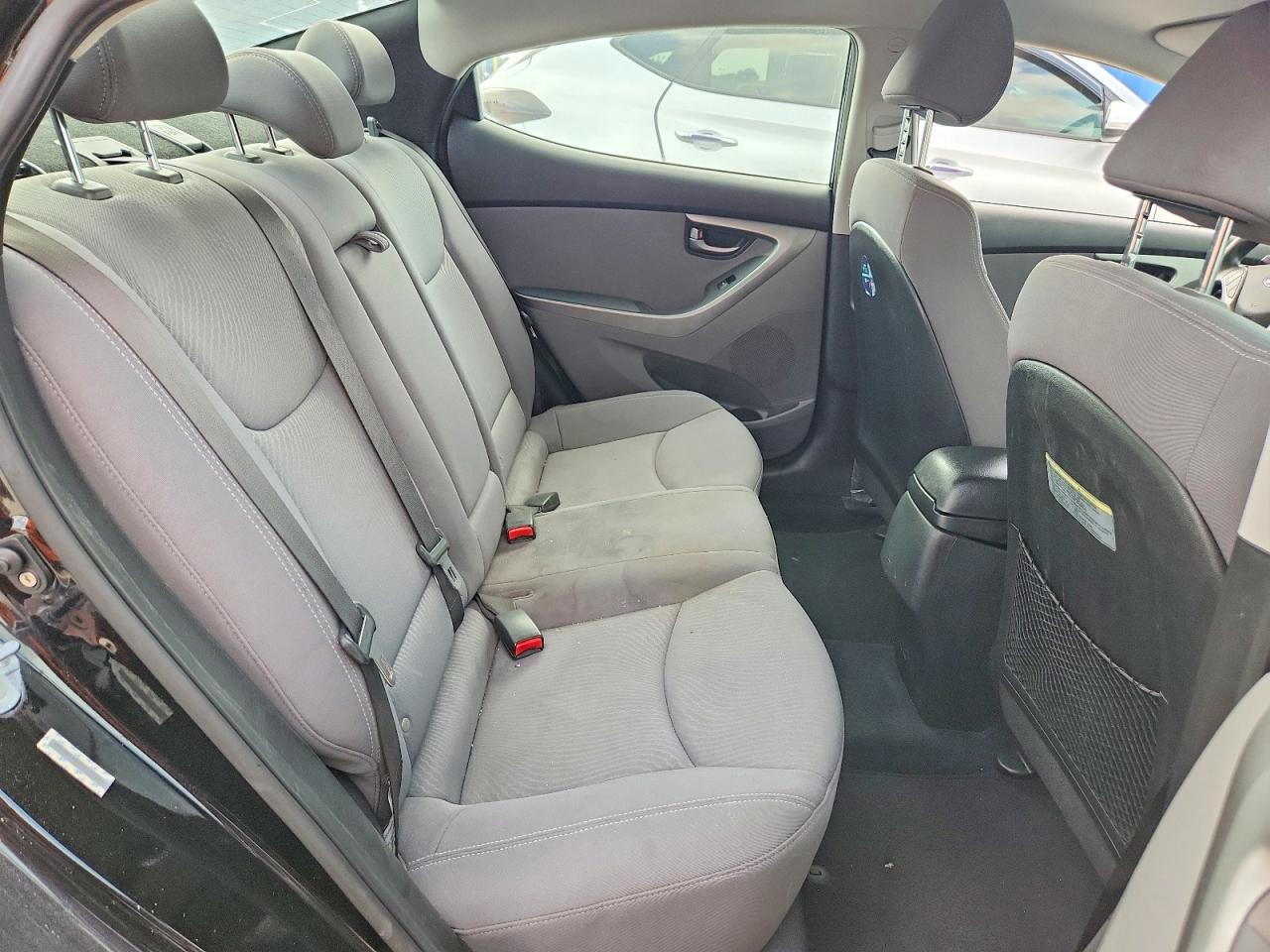 2014 Hyundai Elantra Se Black vin: KMHDH4AE2EU172425