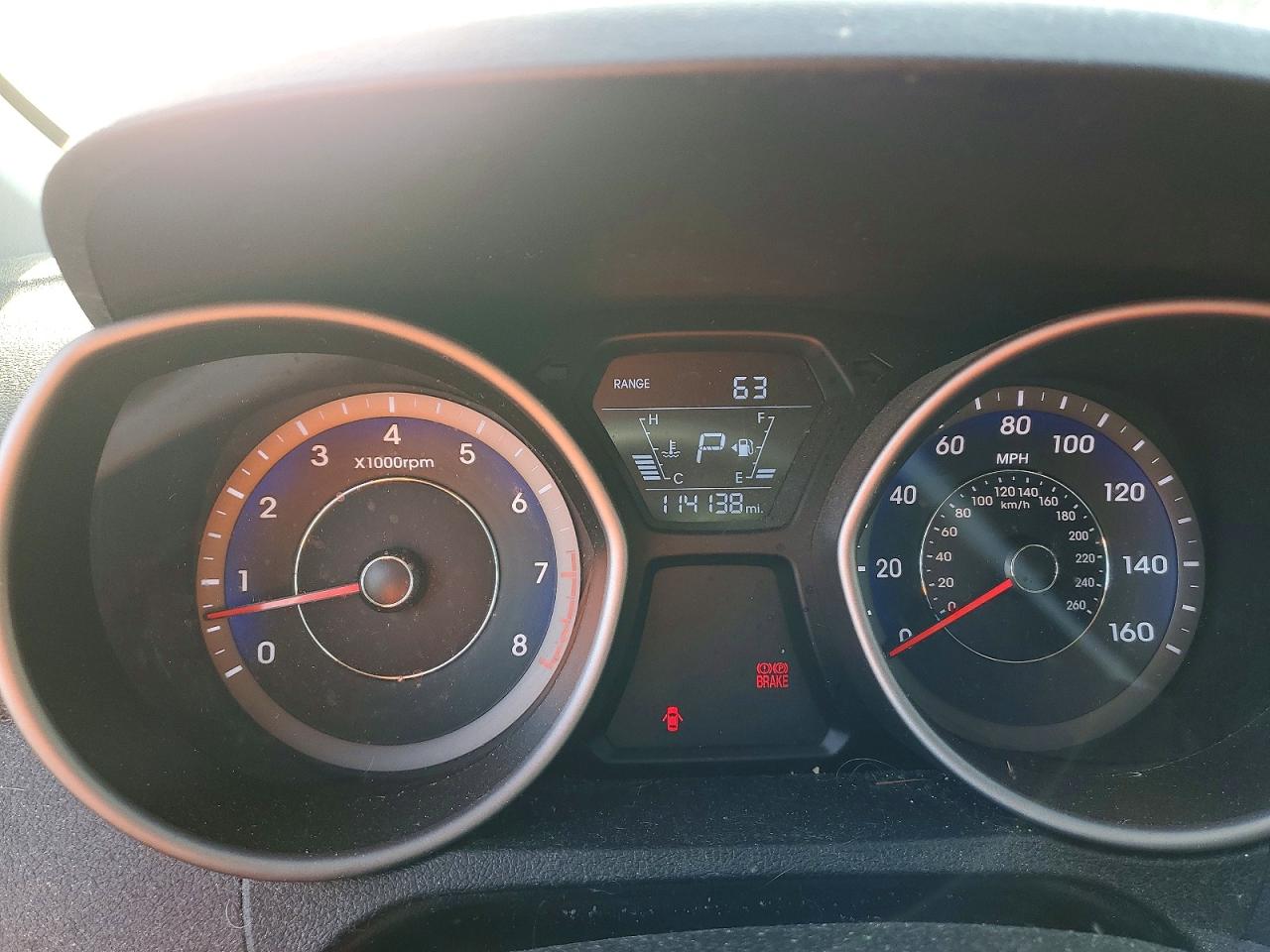 2015 Hyundai Elantra Se Silver vin: KMHDH4AE2FU227909