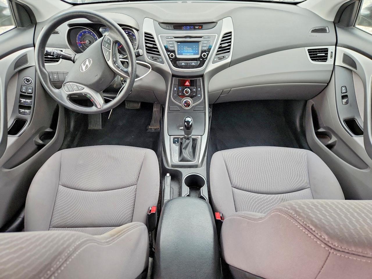 2015 Hyundai Elantra Se Gray vin: KMHDH4AE2FU249702