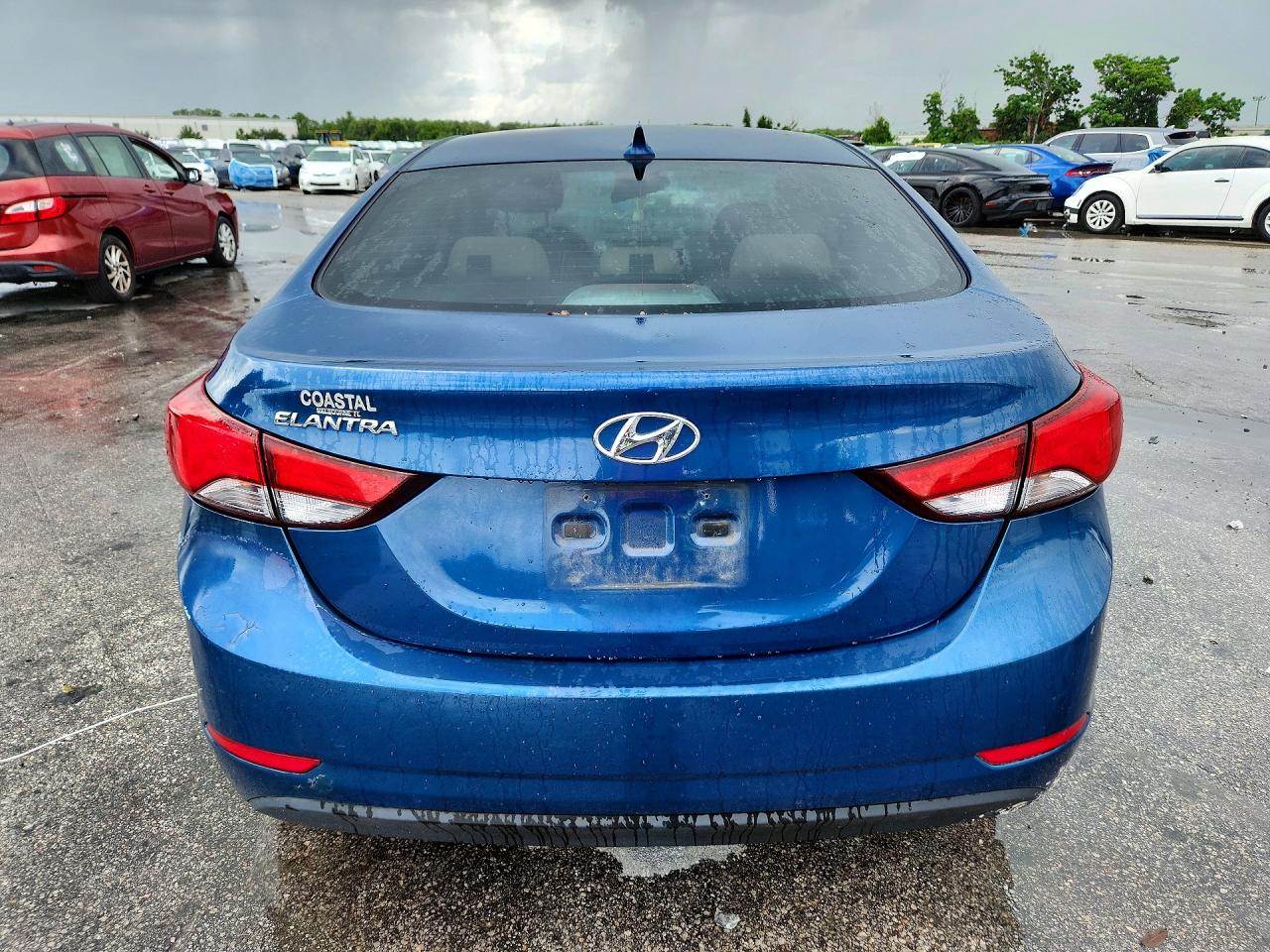 2015 Hyundai Elantra Se Blue vin: KMHDH4AE2FU252597