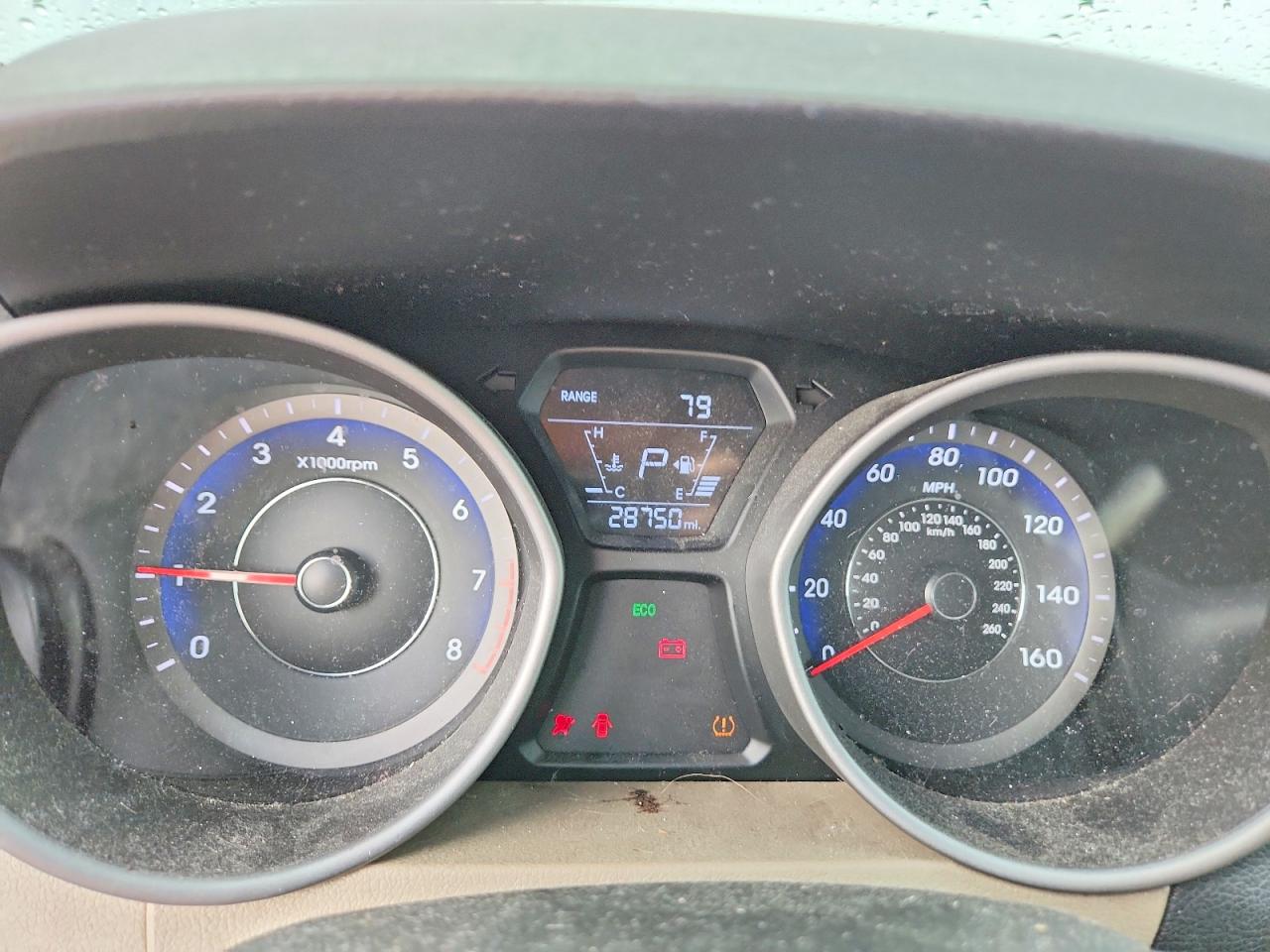 2015 Hyundai Elantra Se Blue vin: KMHDH4AE2FU252597
