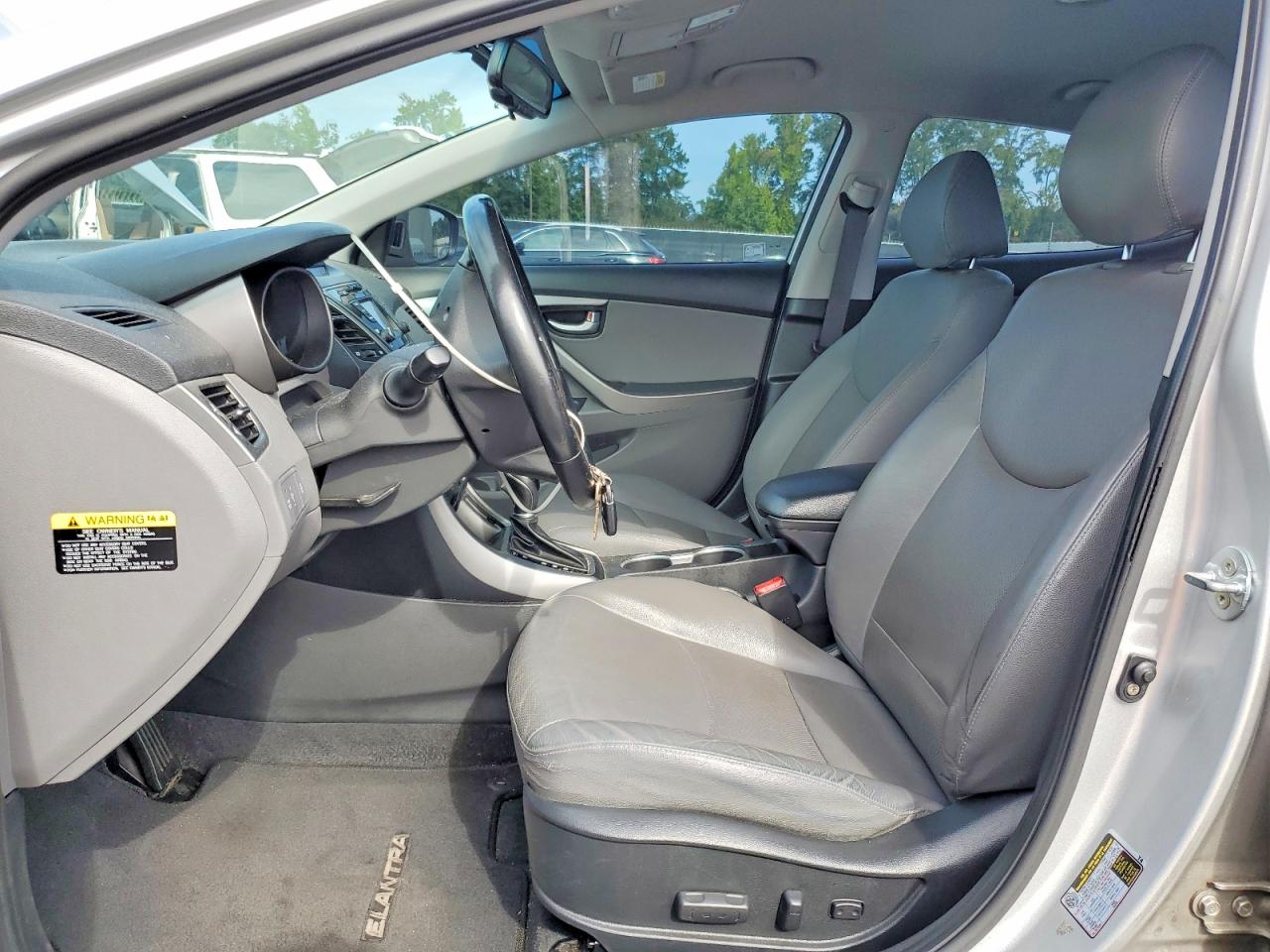 2015 Hyundai Elantra Limited Silver vin: KMHDH4AE2FU284949