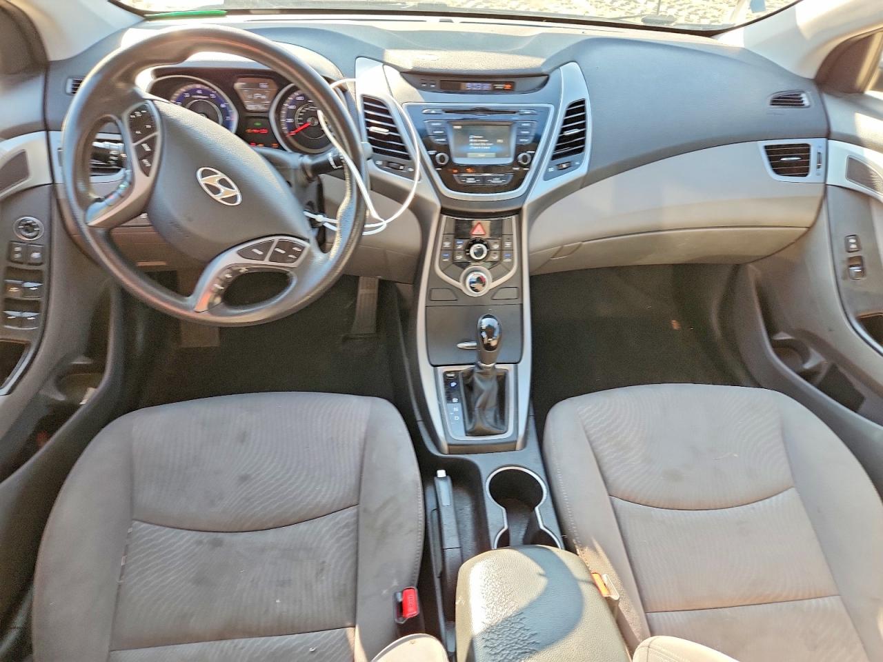 2015 Hyundai Elantra Se Gray vin: KMHDH4AE2FU298298