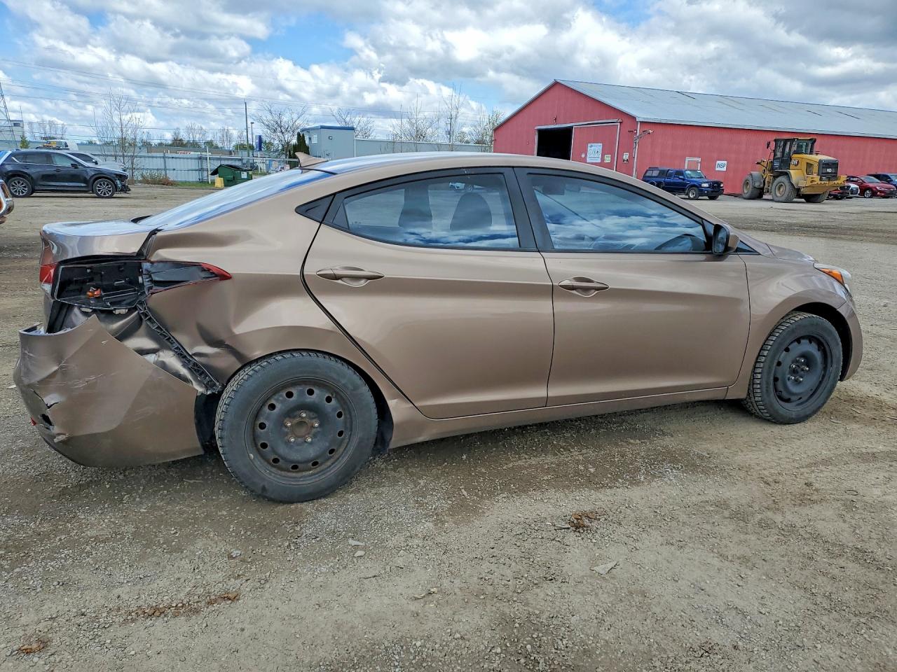 2015 Hyundai Elantra Se Brown vin: KMHDH4AE2FU302494