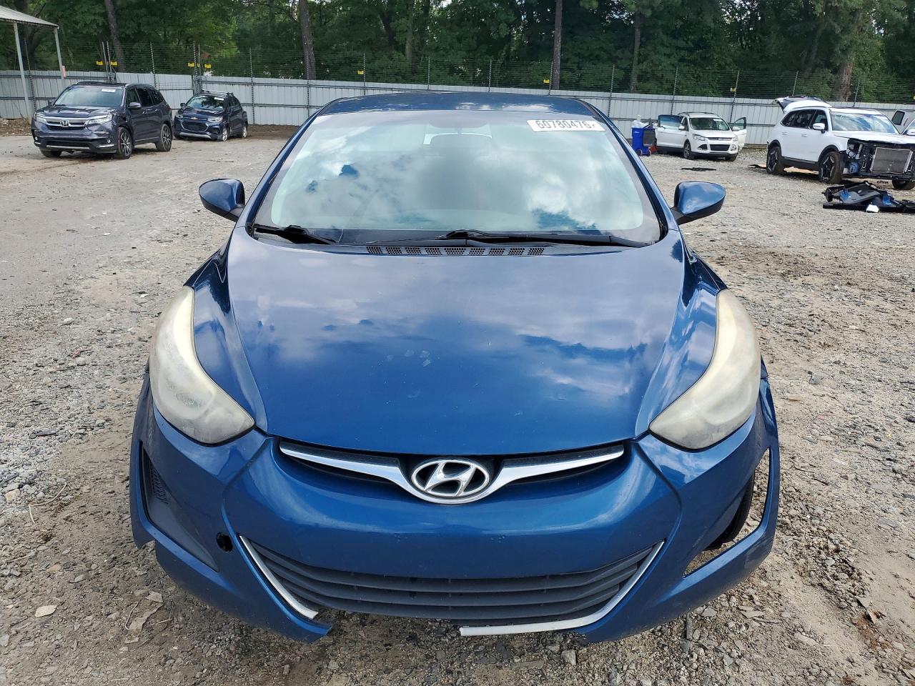 2015 Hyundai Elantra Se Blue vin: KMHDH4AE2FU347841