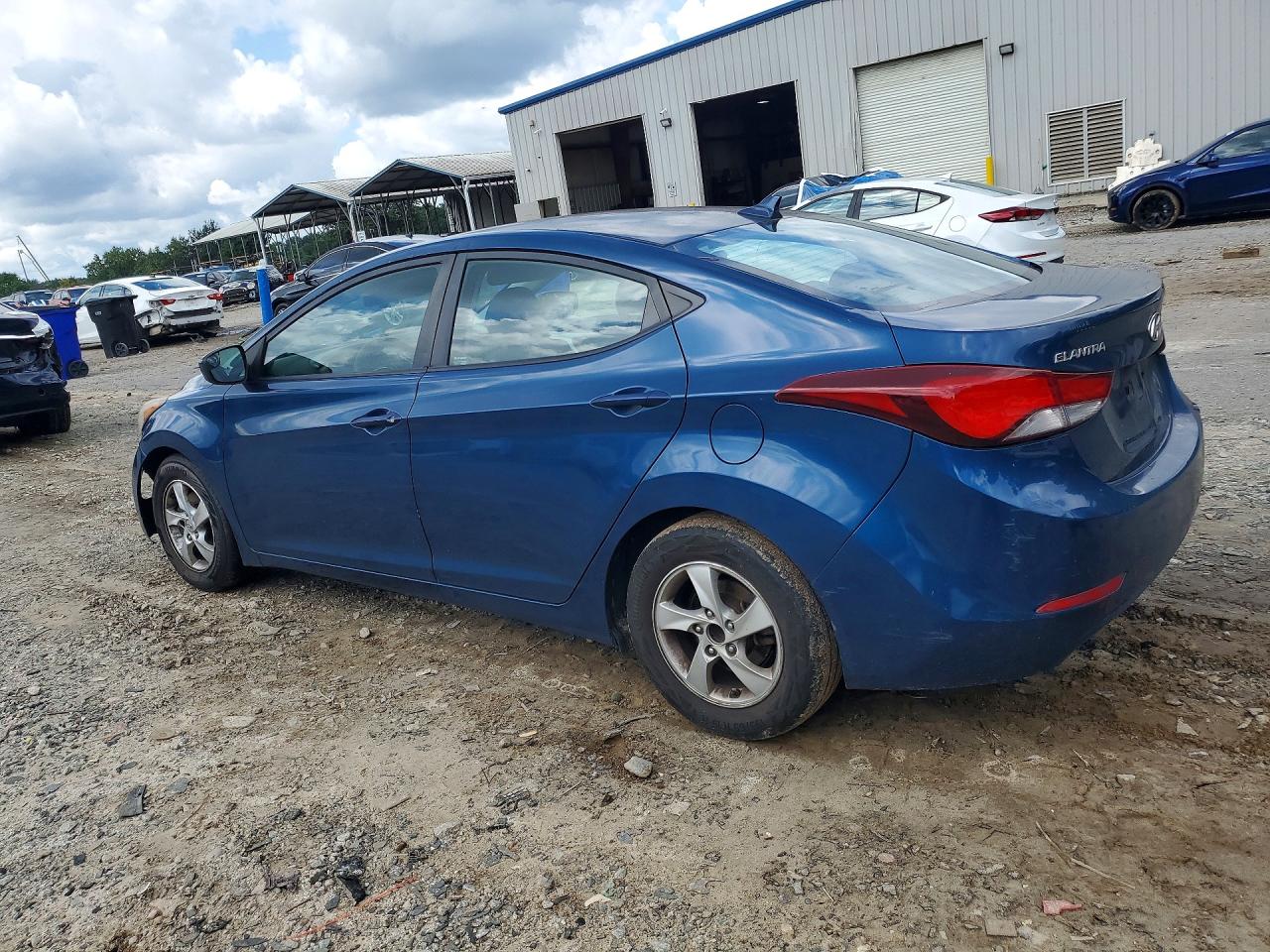 2015 Hyundai Elantra Se Blue vin: KMHDH4AE2FU347841
