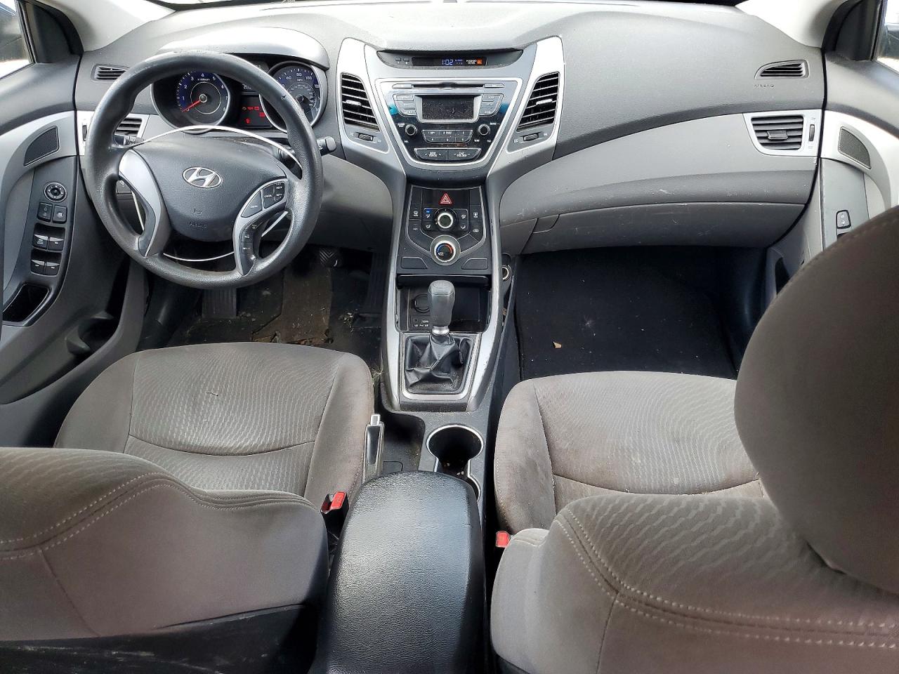 2015 Hyundai Elantra Se Blue vin: KMHDH4AE2FU347841