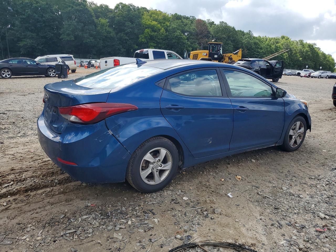 2015 Hyundai Elantra Se Blue vin: KMHDH4AE2FU347841