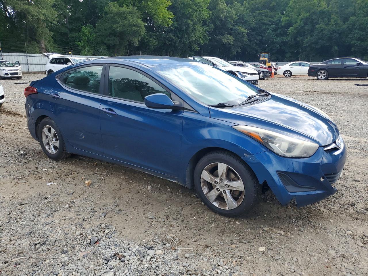 2015 Hyundai Elantra Se Blue vin: KMHDH4AE2FU347841