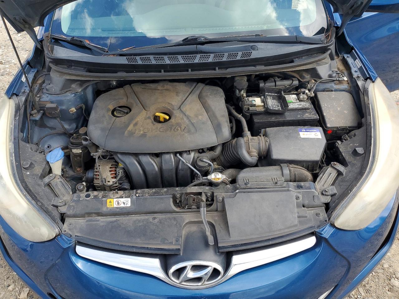 2015 Hyundai Elantra Se Blue vin: KMHDH4AE2FU347841