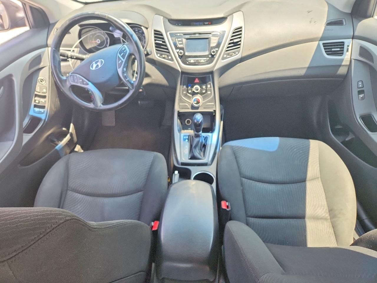 2015 Hyundai Elantra Se Black vin: KMHDH4AE2FU355406