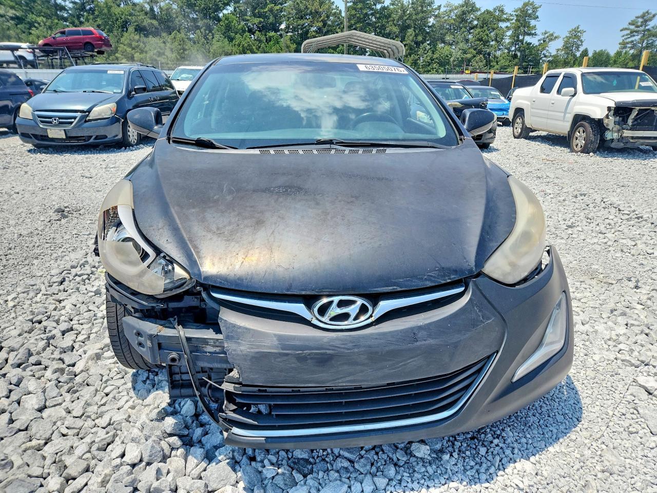 2015 Hyundai Elantra Se Black vin: KMHDH4AE2FU355406