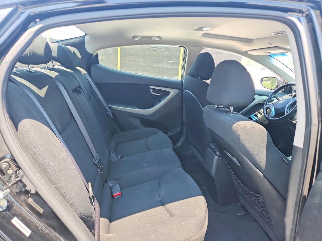 2015 Hyundai Elantra Se Black vin: KMHDH4AE2FU355406