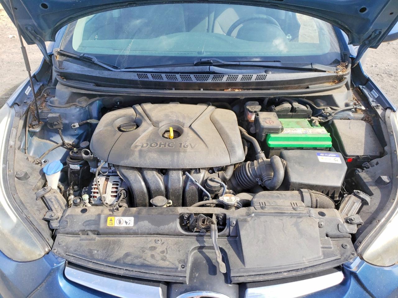 2015 Hyundai Elantra Se Blue vin: KMHDH4AE2FU360864