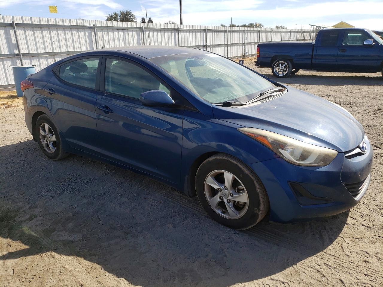 2015 Hyundai Elantra Se Blue vin: KMHDH4AE2FU360864