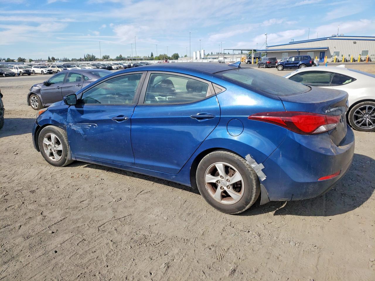 2015 Hyundai Elantra Se Blue vin: KMHDH4AE2FU360864