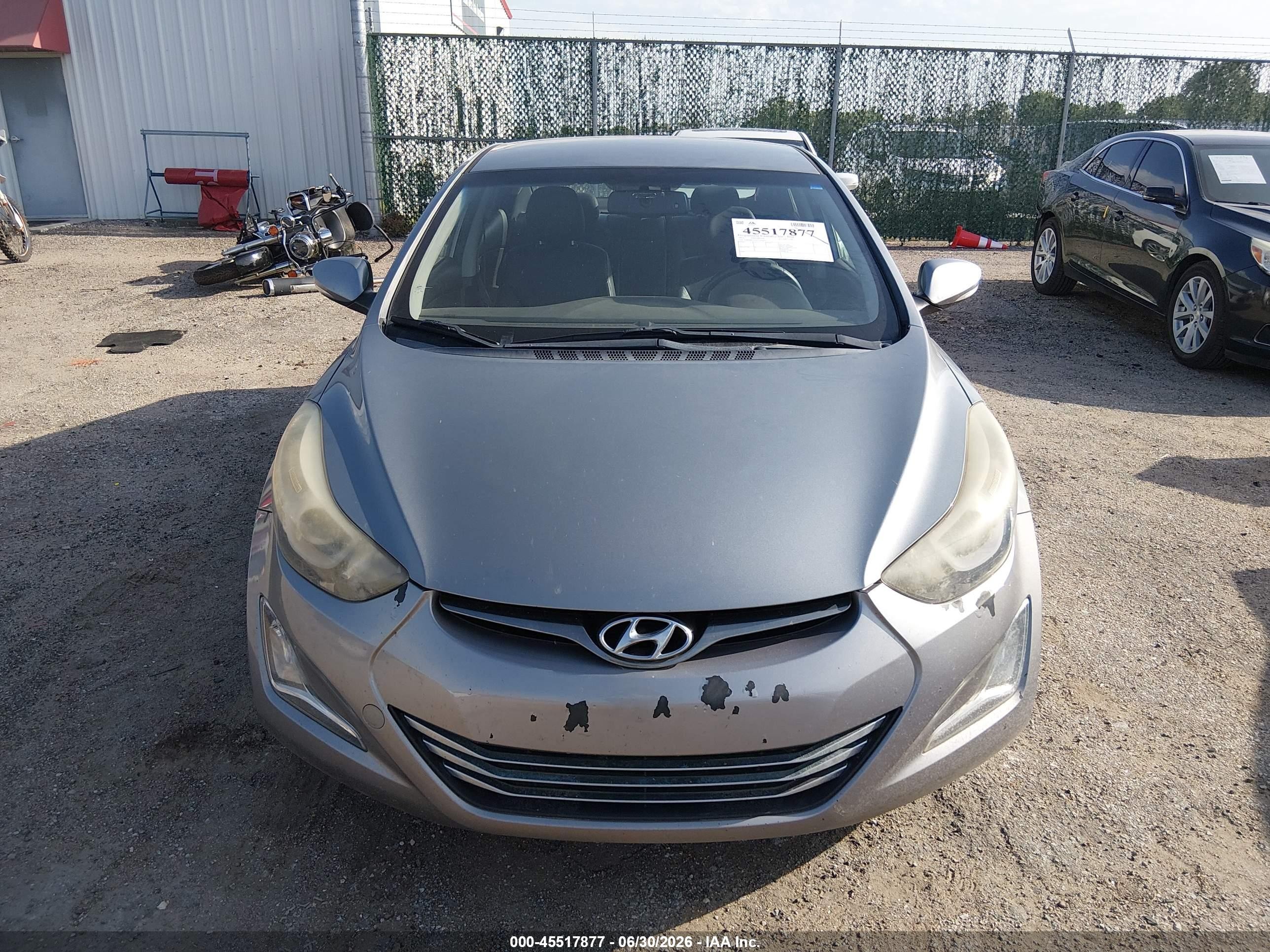 2015 Hyundai Elantra Limited Silver vin: KMHDH4AE2FU364879