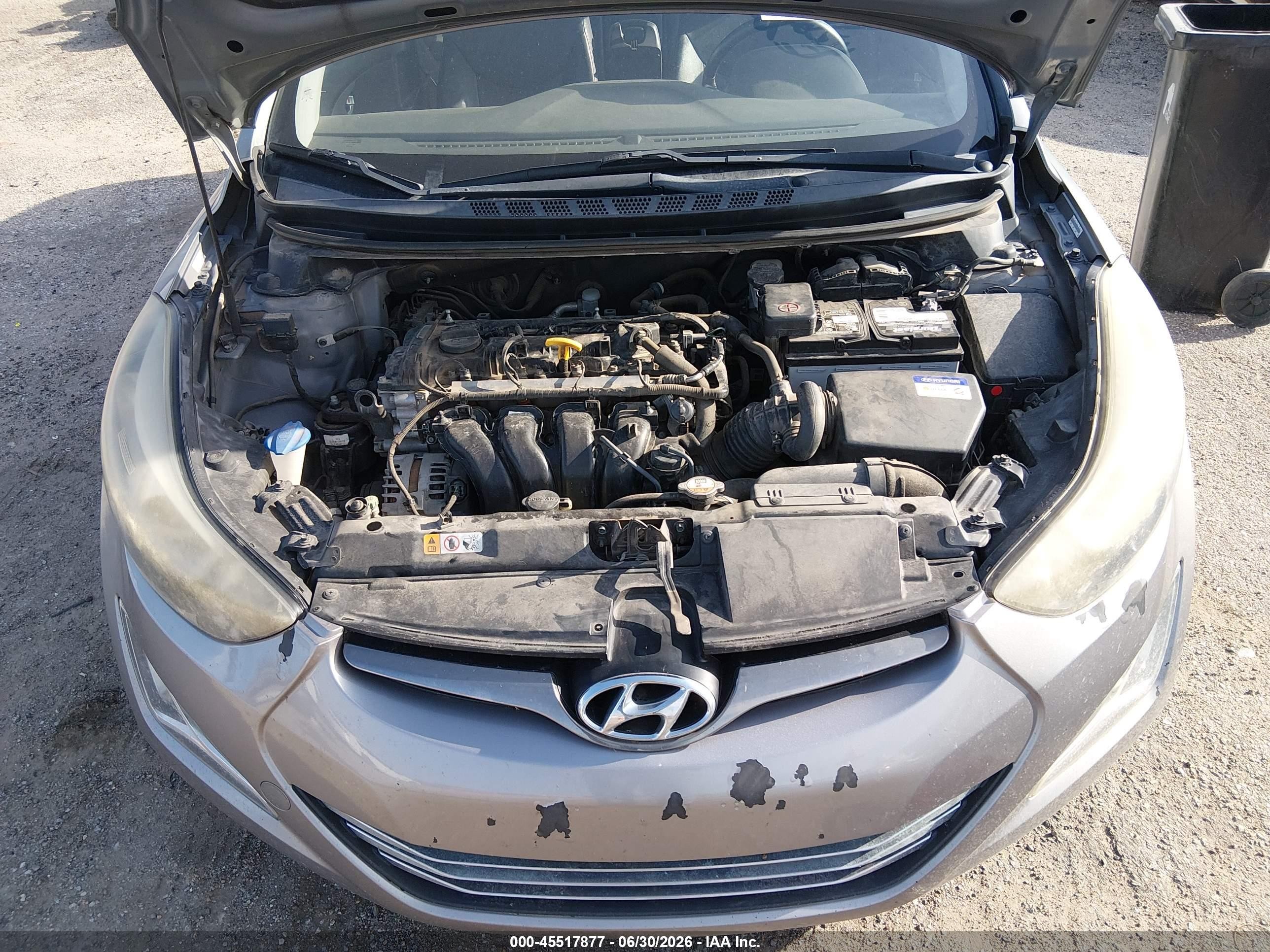 2015 Hyundai Elantra Limited Silver vin: KMHDH4AE2FU364879