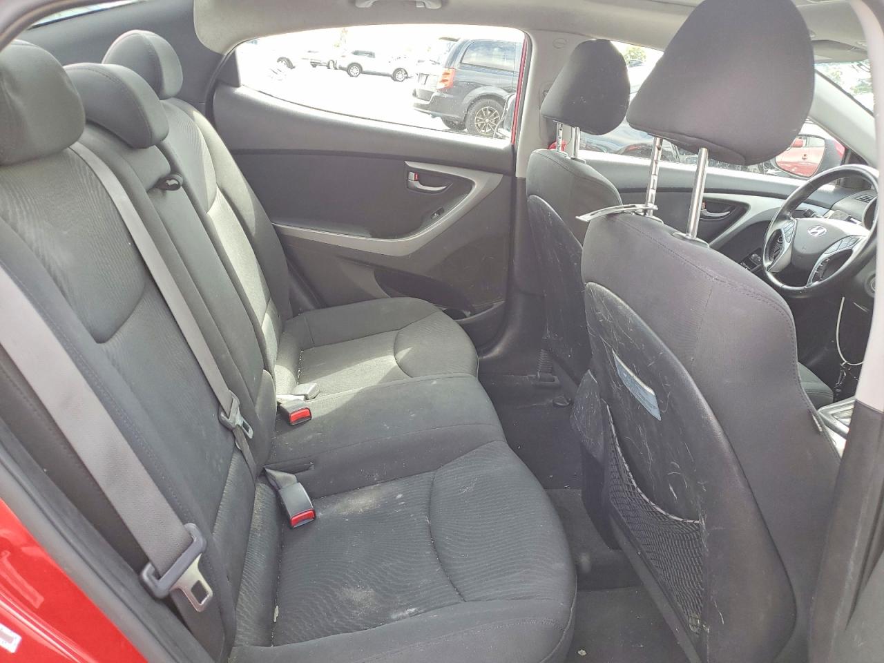 2015 Hyundai Elantra Se Red vin: KMHDH4AE2FU369399