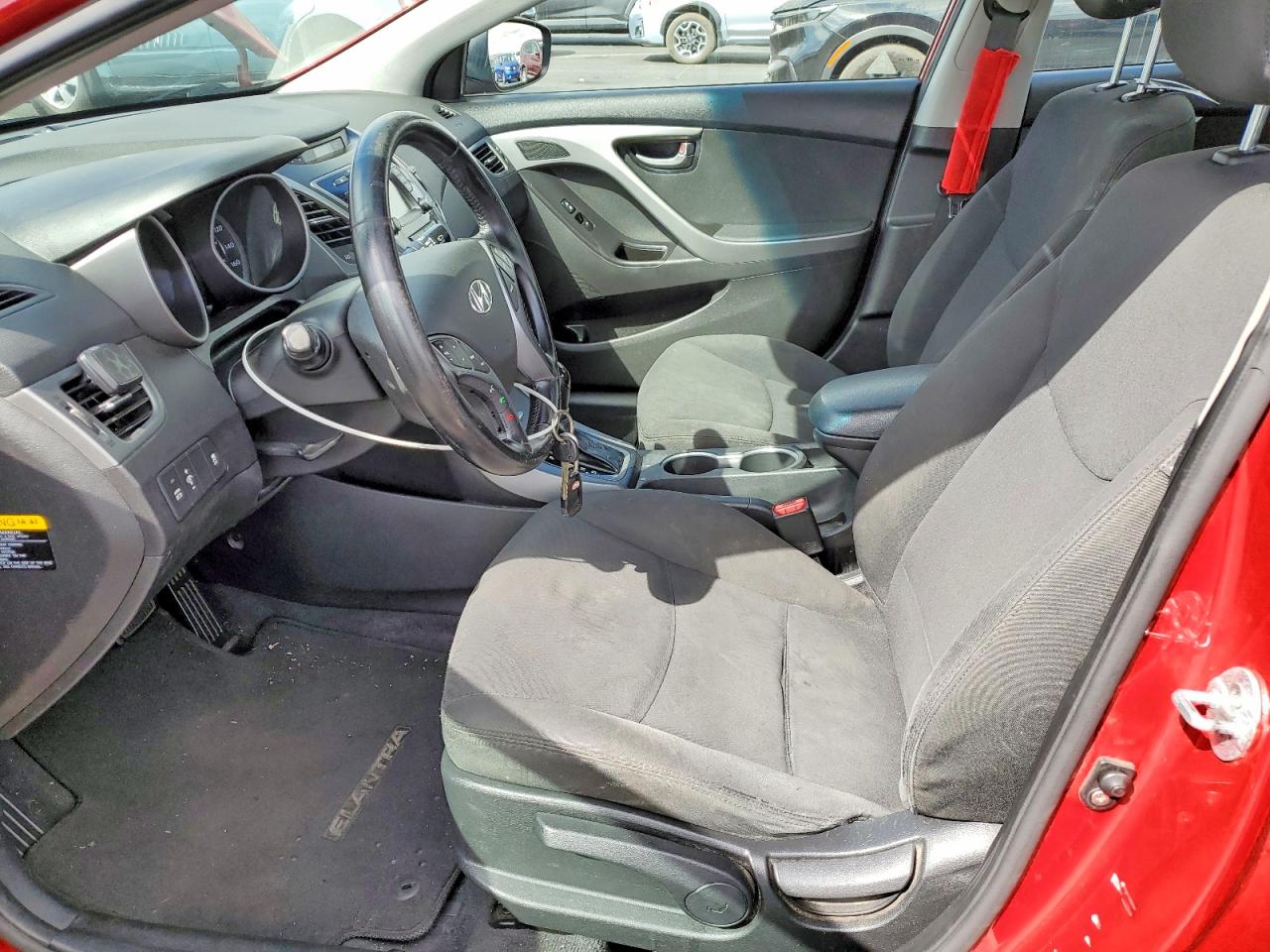 2015 Hyundai Elantra Se Red vin: KMHDH4AE2FU369399