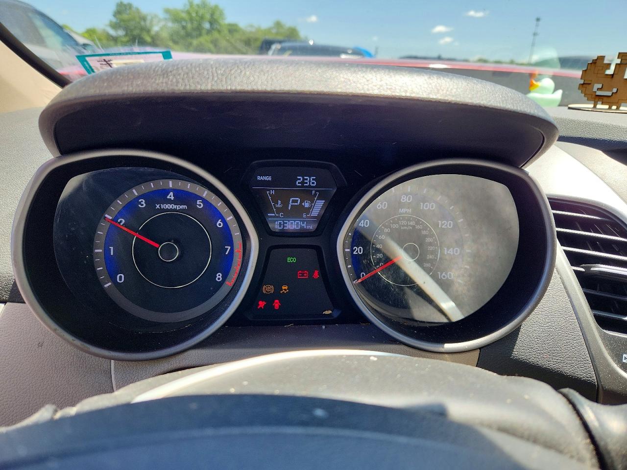 2015 Hyundai Elantra Se Red vin: KMHDH4AE2FU387482