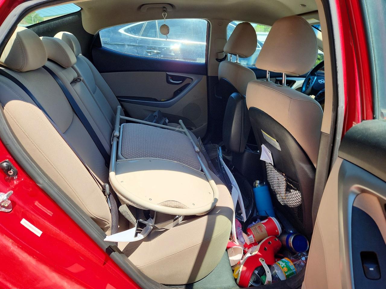 2015 Hyundai Elantra Se Red vin: KMHDH4AE2FU387482