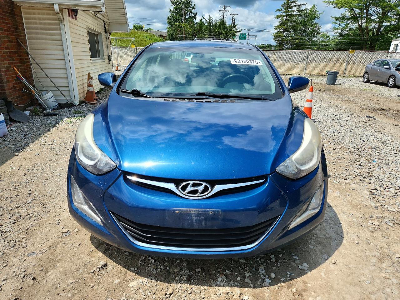 2015 Hyundai Elantra Se Blue vin: KMHDH4AE2FU421694