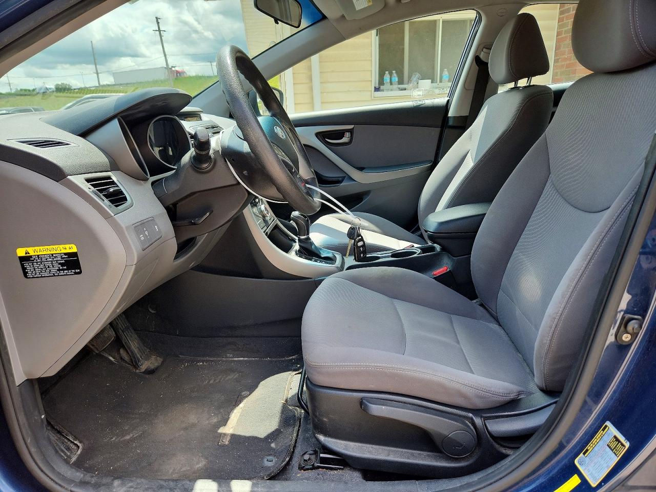 2015 Hyundai Elantra Se Blue vin: KMHDH4AE2FU421694