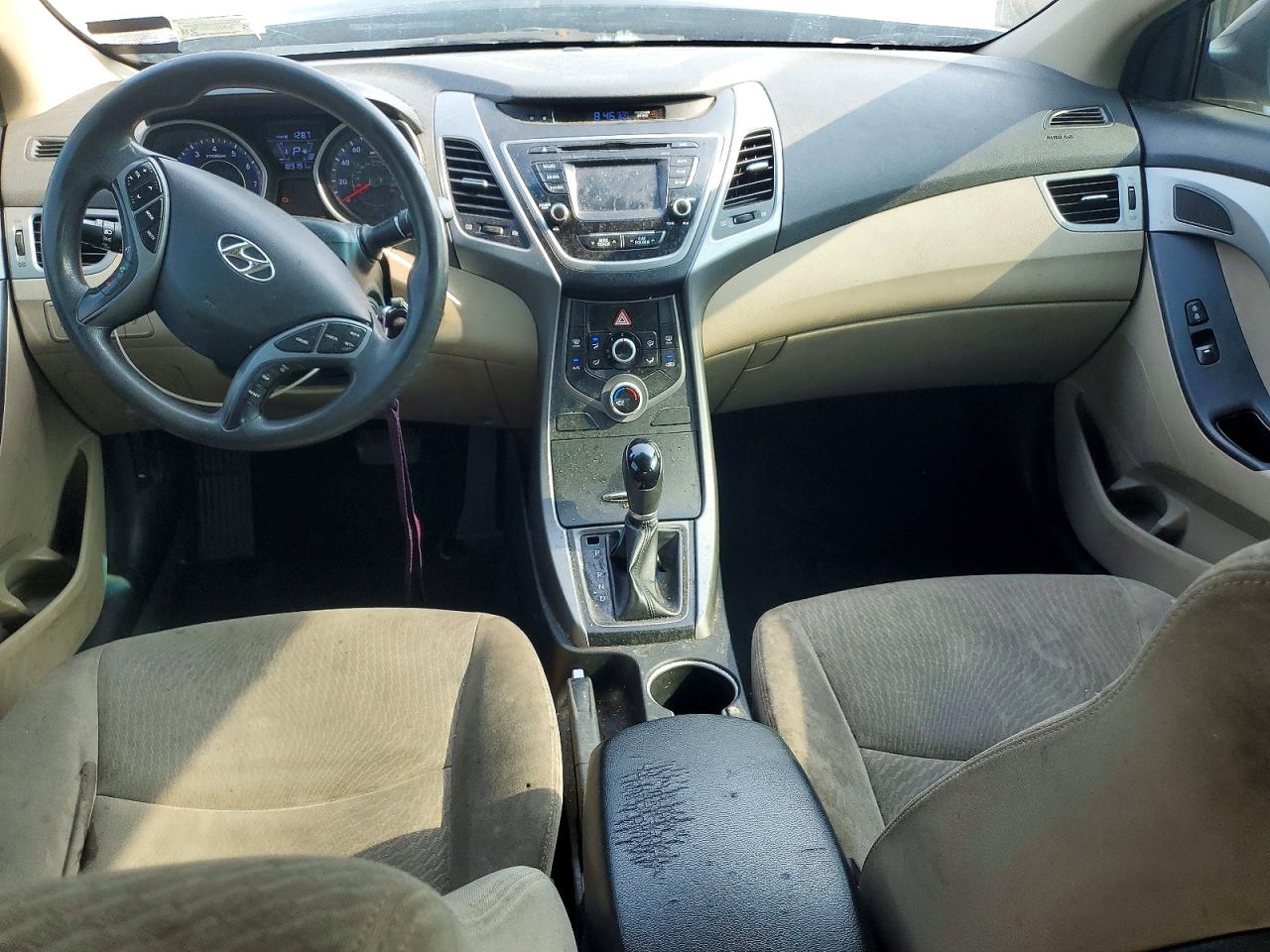2015 Hyundai Elantra Se Black vin: KMHDH4AE2FU437796