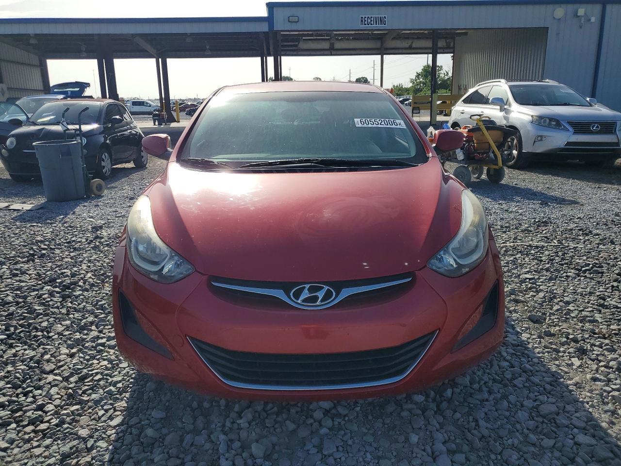 2015 Hyundai Elantra Se Red vin: KMHDH4AE2FU454002