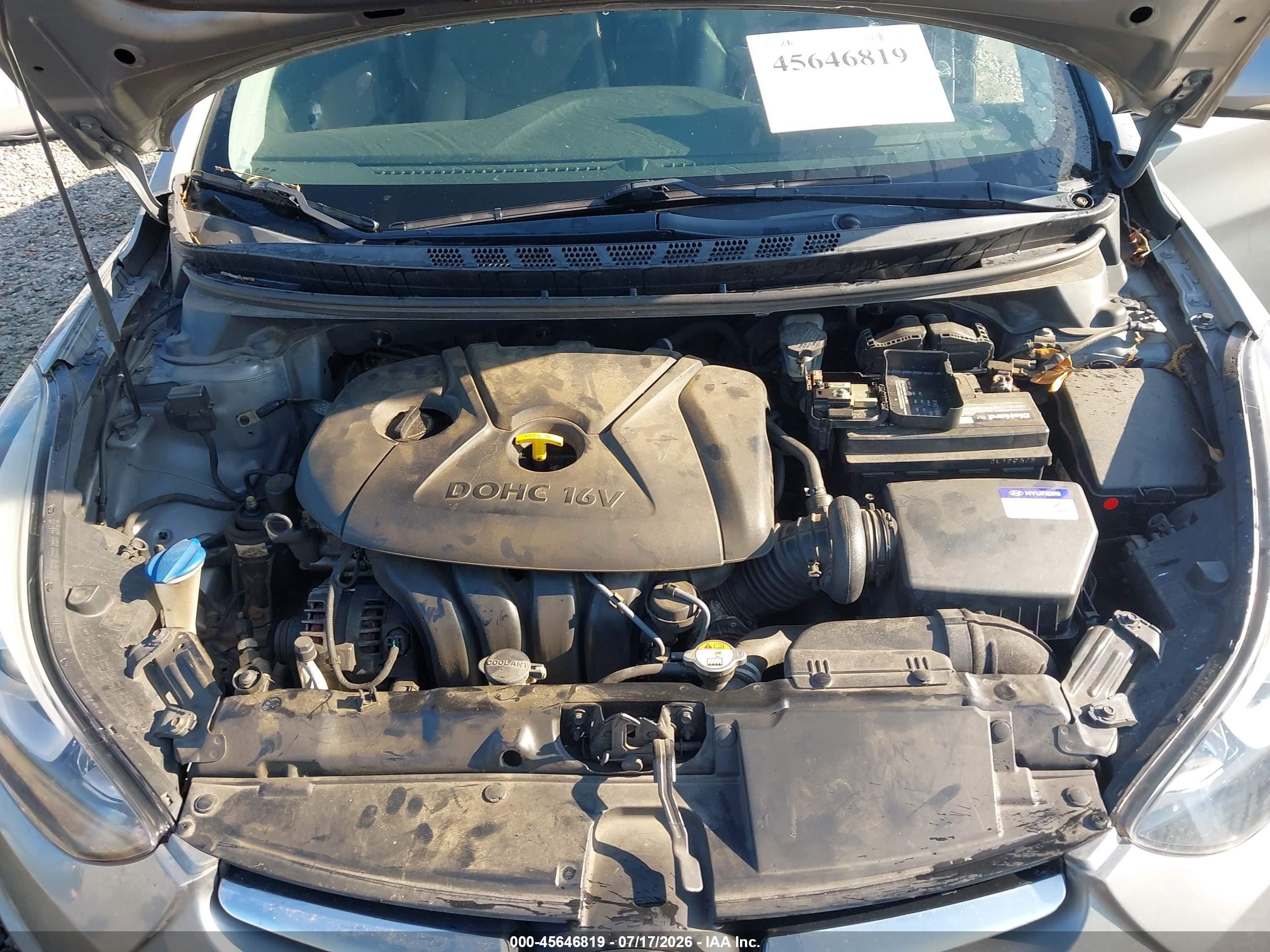 2015 Hyundai Elantra Limited Silver vin: KMHDH4AE2FU457238