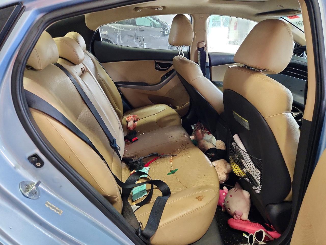 2011 Hyundai Elantra Limited Blue vin: KMHDH4AE3BU092451