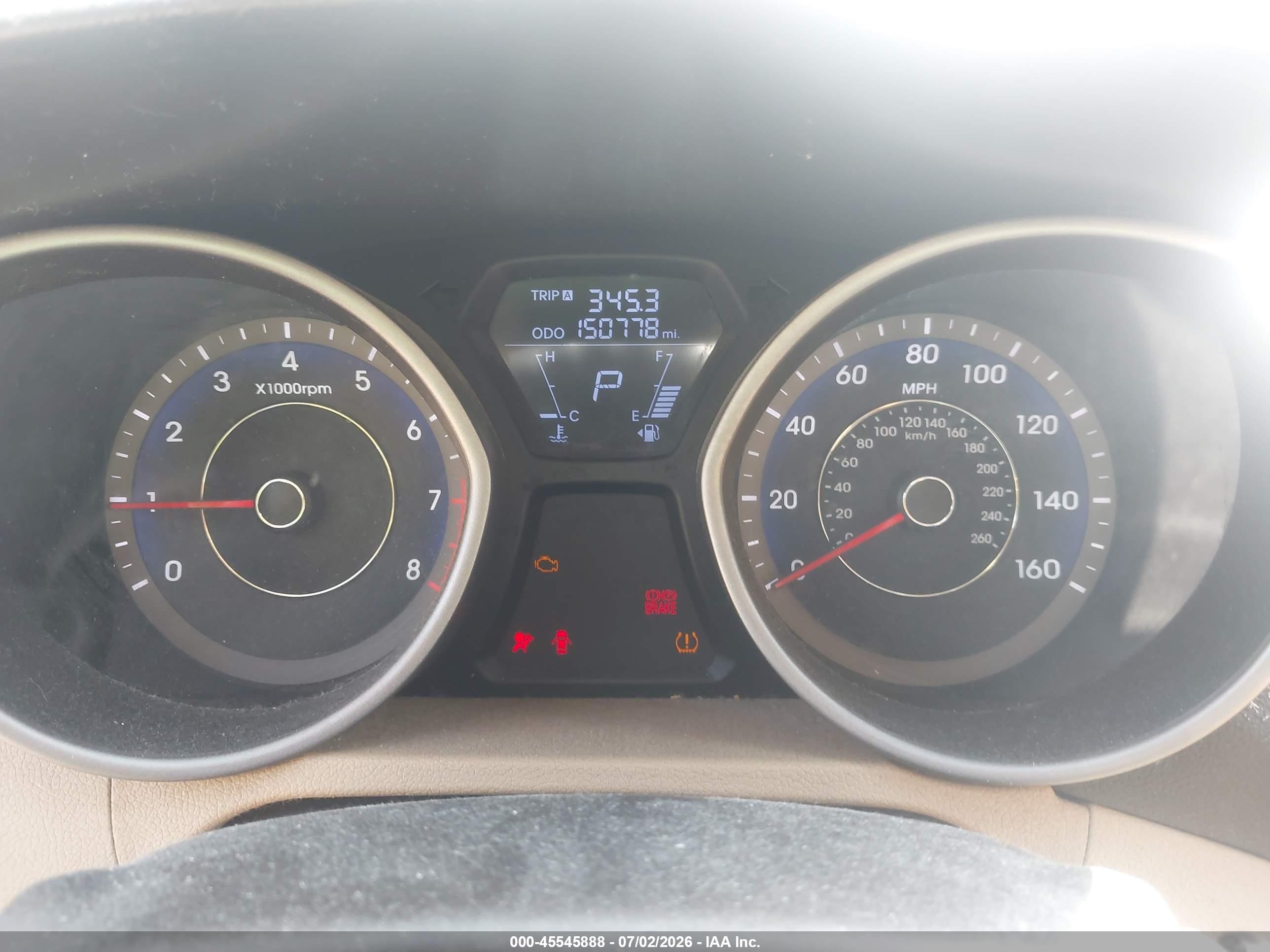 2011 Hyundai Elantra Gls (ulsan Plant) Burgundy vin: KMHDH4AE3BU093289
