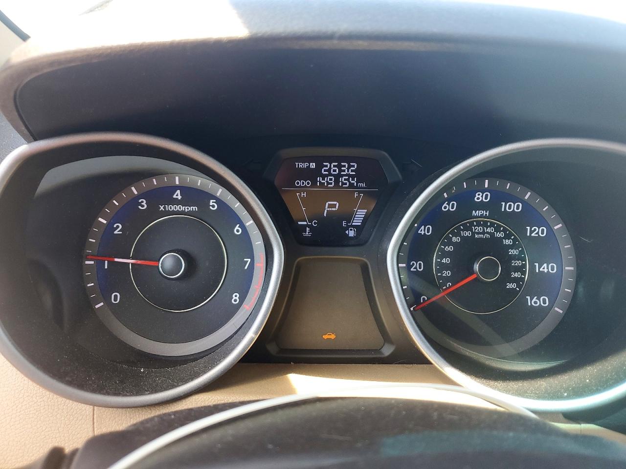 2011 Hyundai Elantra Gls Black vin: KMHDH4AE3BU098248
