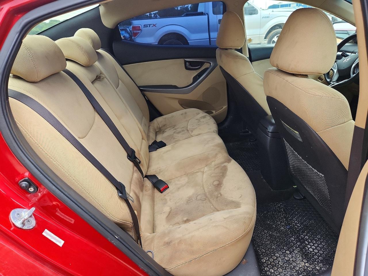 2011 Hyundai Elantra Gls Red vin: KMHDH4AE3BU111256