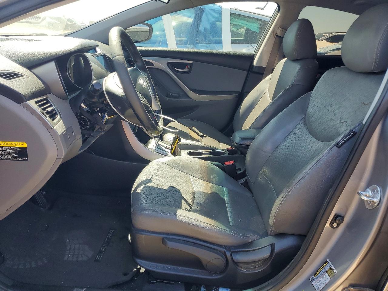 2011 Hyundai Elantra Limited Gray vin: KMHDH4AE3BU120085