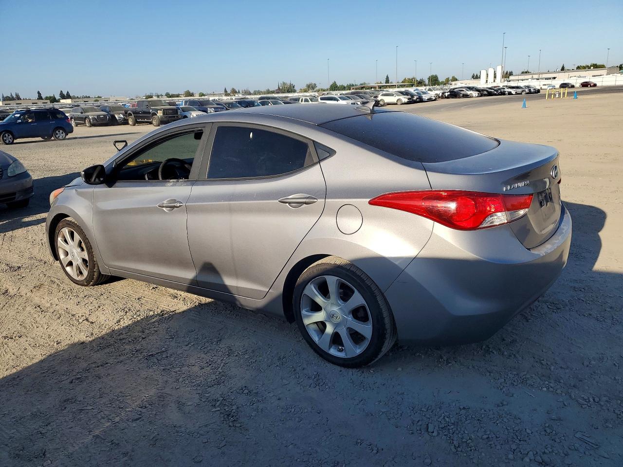 2011 Hyundai Elantra Limited Gray vin: KMHDH4AE3BU120085