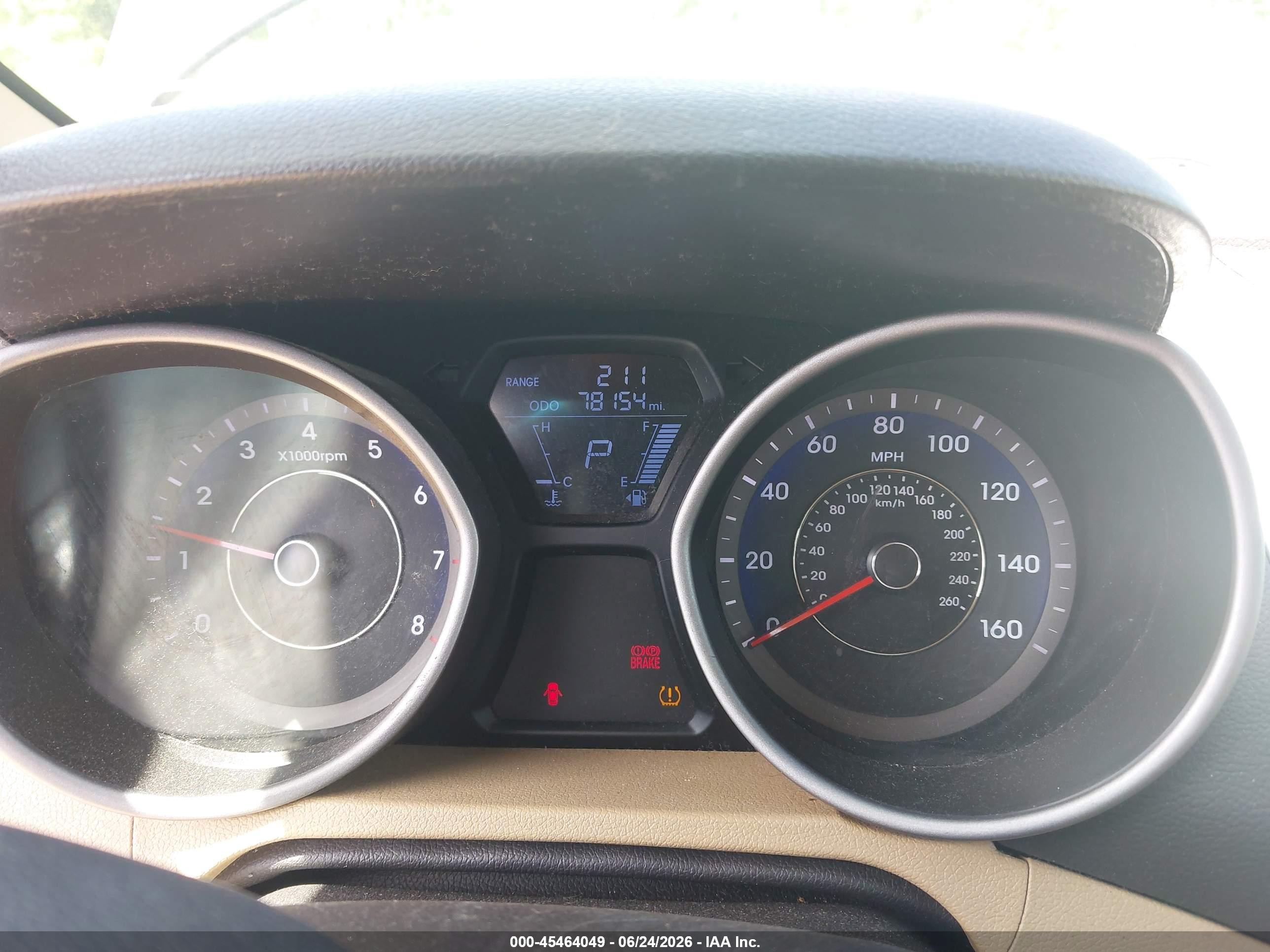 2011 Hyundai Elantra Gls (ulsan Plant) Black vin: KMHDH4AE3BU126341