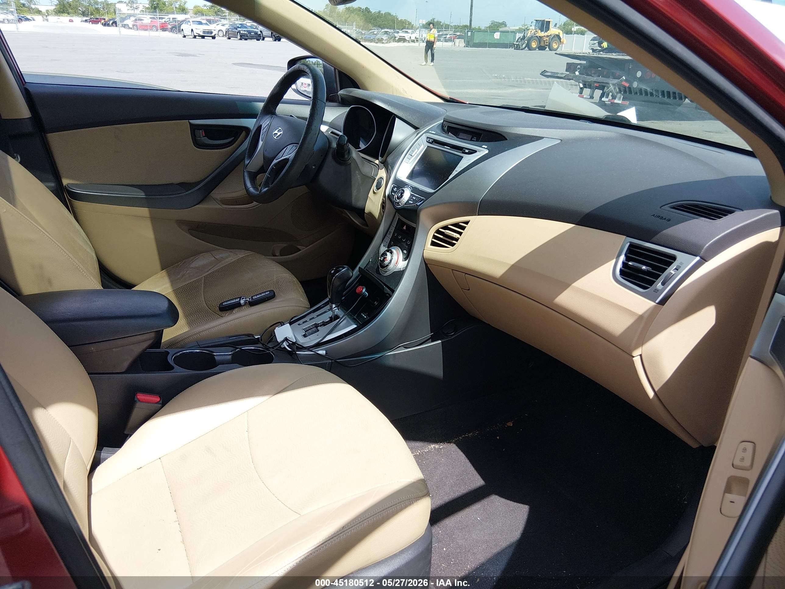 2011 Hyundai Elantra Limited (ulsan Plant) Red vin: KMHDH4AE3BU128123