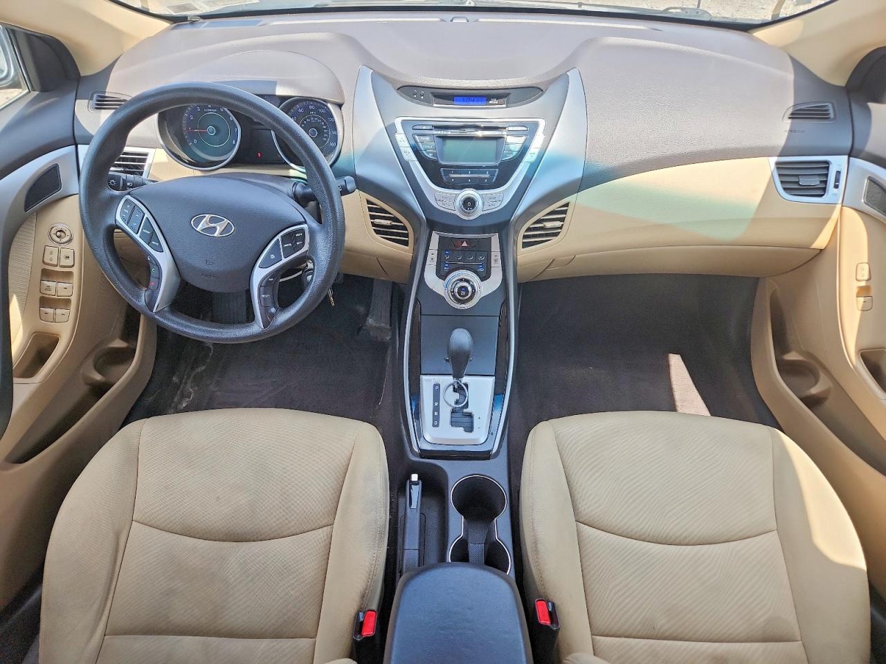 2011 Hyundai Elantra Gls Черный vin: KMHDH4AE3BU128347