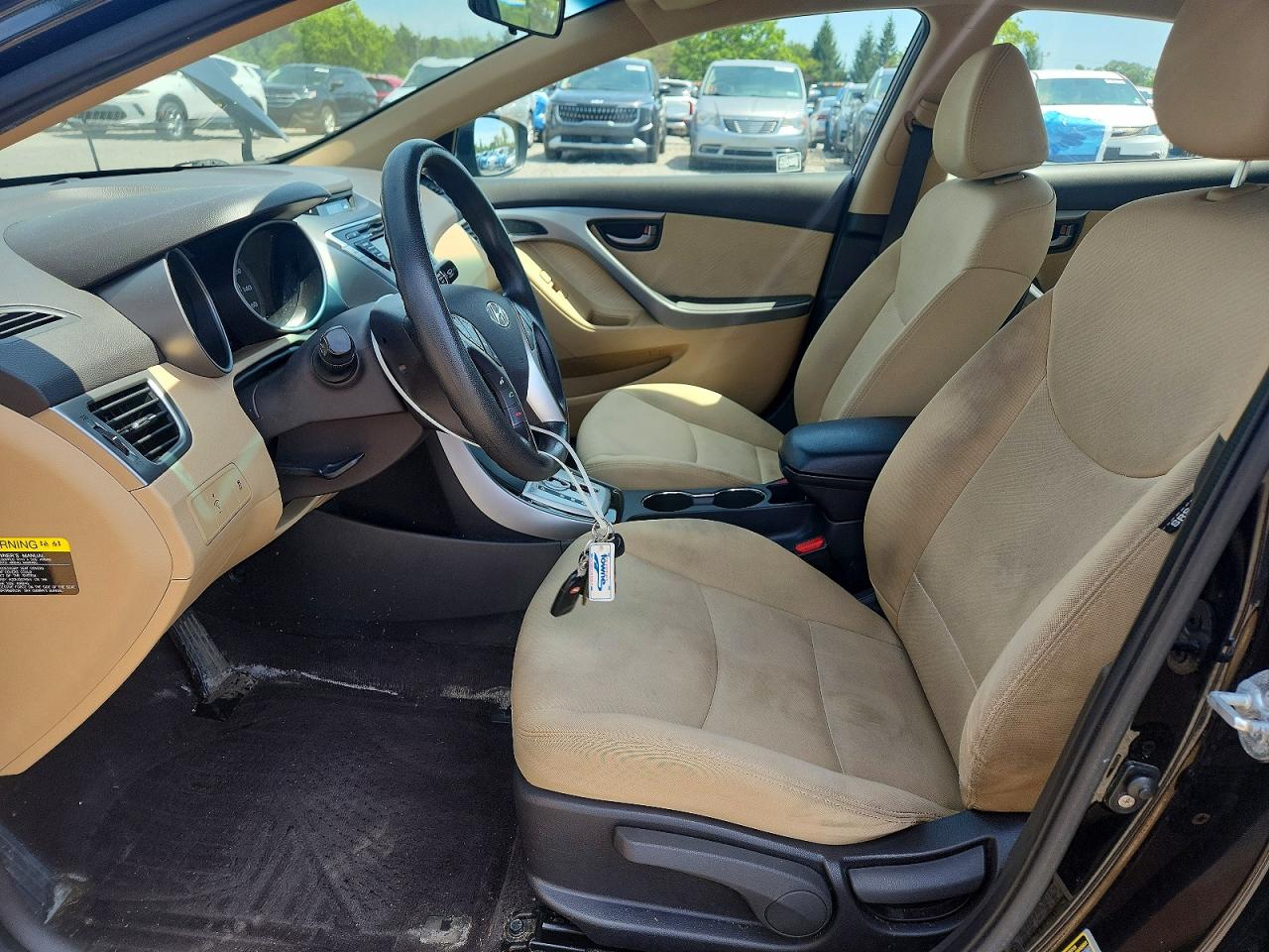 2011 Hyundai Elantra Gls Черный vin: KMHDH4AE3BU128347