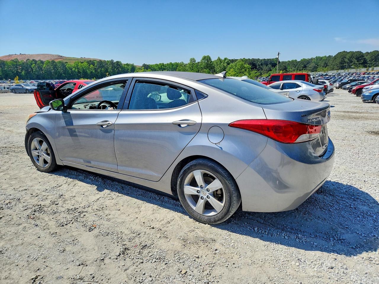 2011 Hyundai Elantra Gls Gray vin: KMHDH4AE3BU128557