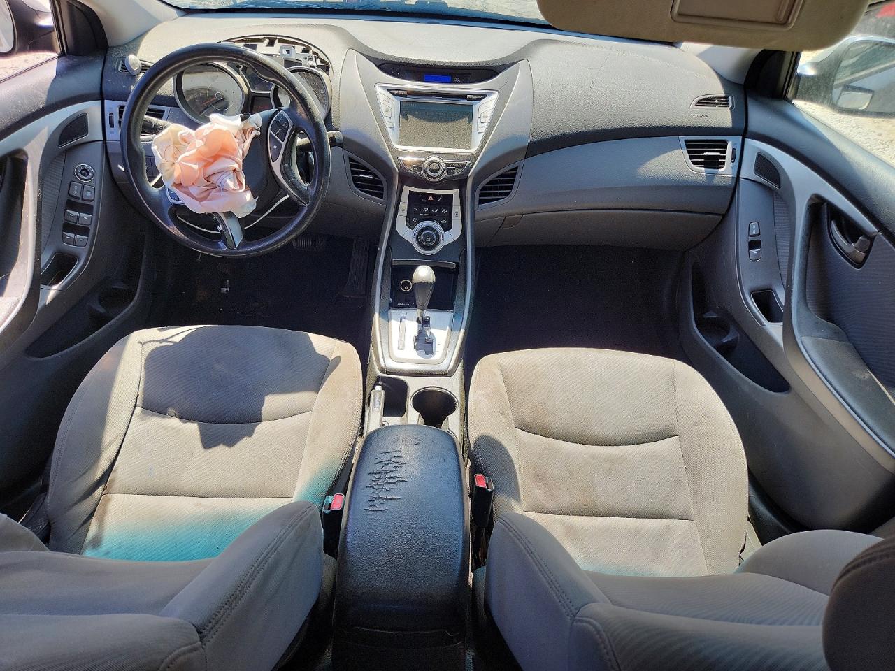 2011 Hyundai Elantra Gls Gray vin: KMHDH4AE3BU128557