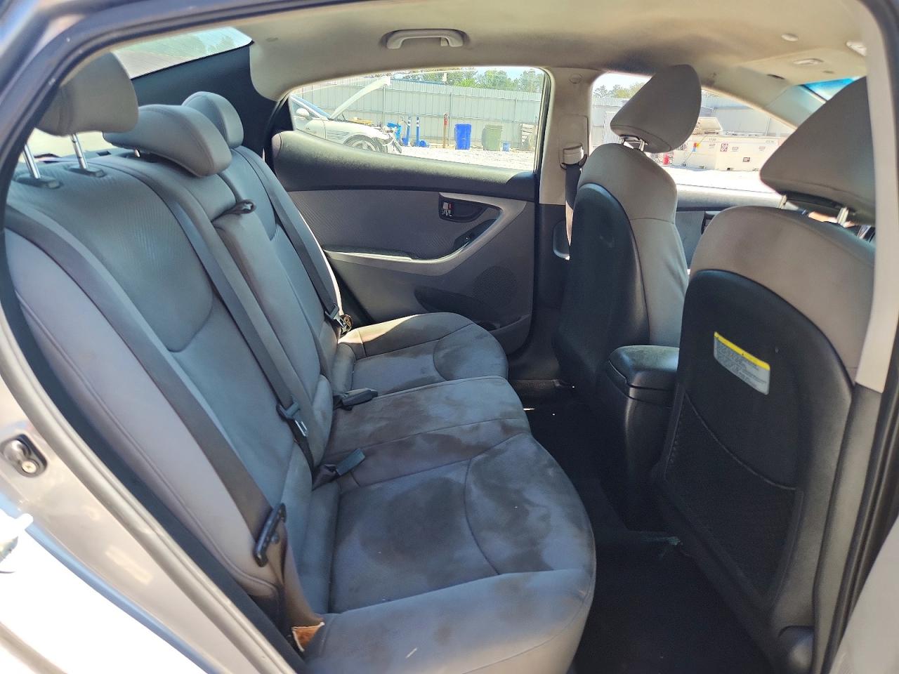 2011 Hyundai Elantra Gls Gray vin: KMHDH4AE3BU128557