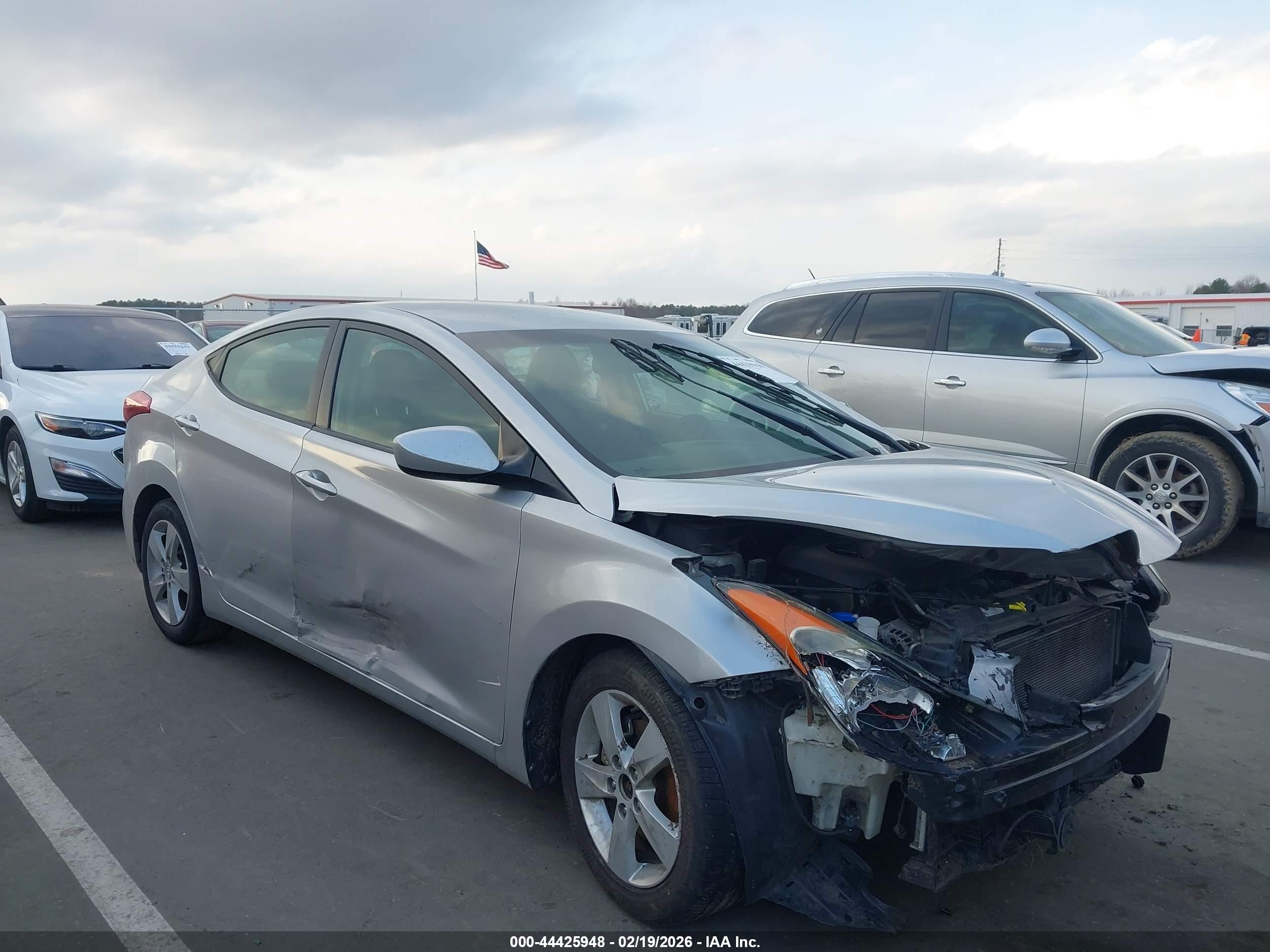 2011 Hyundai Elantra Gls (ulsan Plant) Silver vin: KMHDH4AE3BU145892