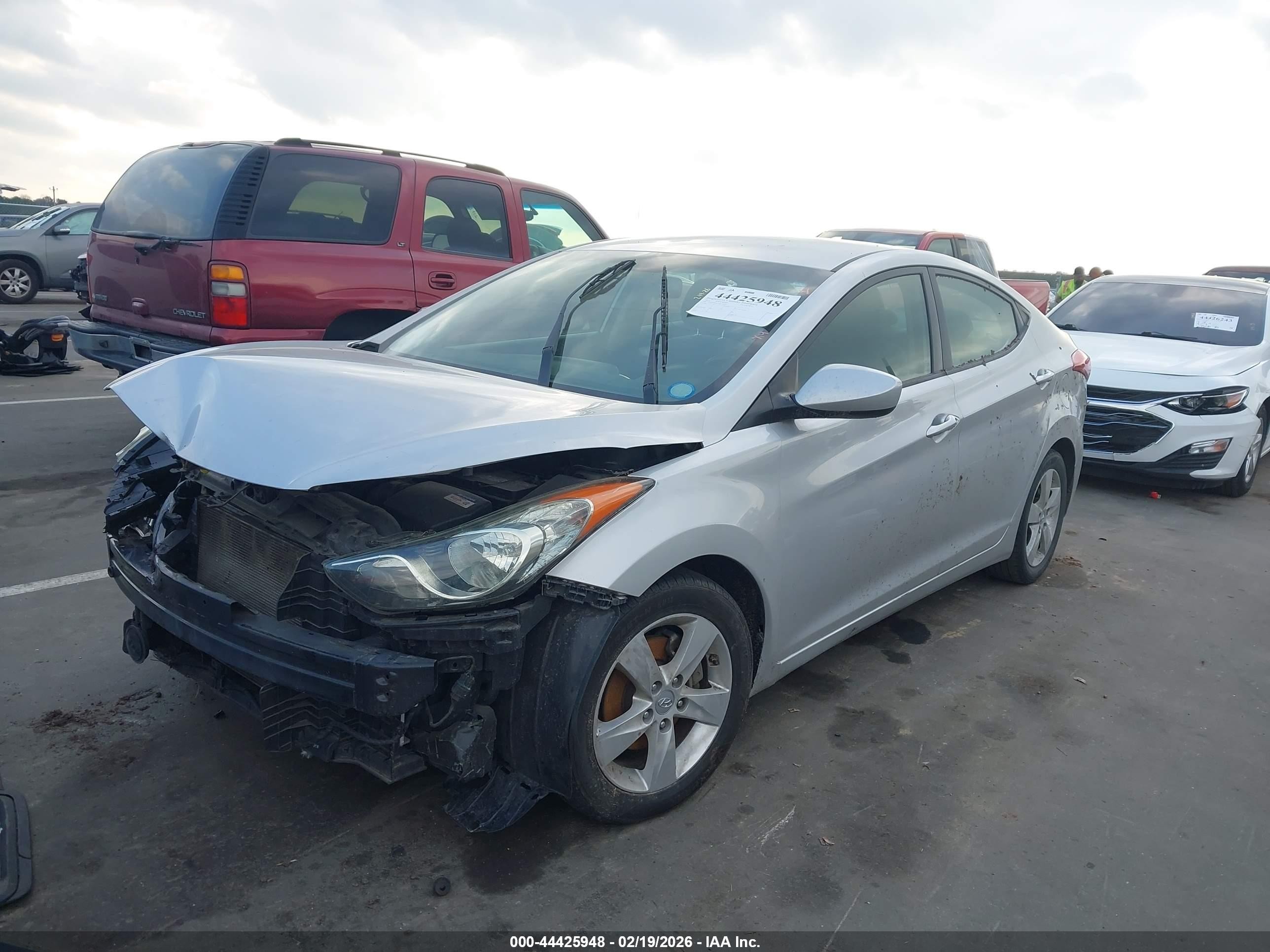 2011 Hyundai Elantra Gls (ulsan Plant) Silver vin: KMHDH4AE3BU145892